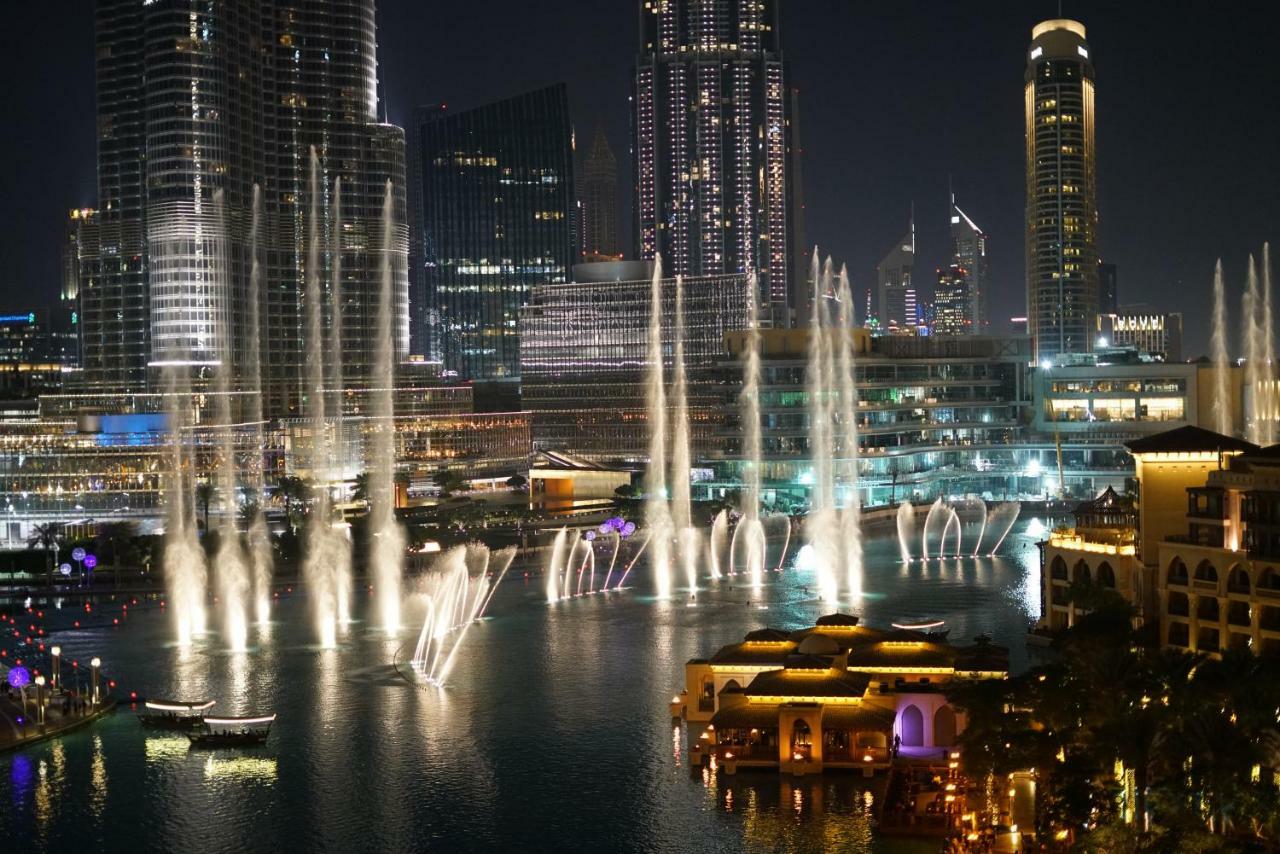 Ultimate Stay 2Br: Burj Khalifa And Fountain View Dubaj Kültér fotó